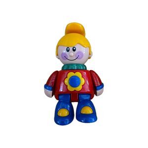 TOLO First Friends Poseable Girl 5” Figure Preschool Toy Blonde Pre-owned Toy